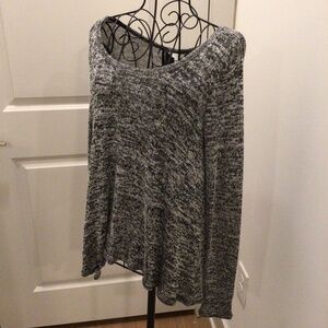 Aeropostale Sheer Back Sweater